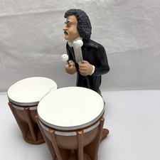 Schlagzeuger Figur Antartidee/Made in Italy Dixieland  / Handmade Beschädigt!!