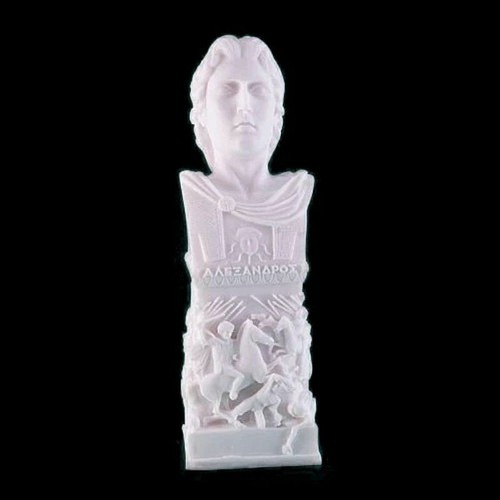Alabaster statue büste - alabaster,