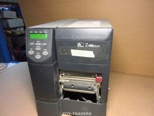 Zebra Z4M PLUS Z4M00-300E-4000 Rewinder/Peeler Thermo Label Printer NO PRINTHEAD