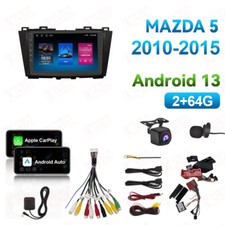 9 Zoll 2+64G Für Mazda 5 2010-2015 Android 13 Autoradio GPS NAVI WIFI BT FM RDS