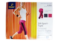 TCM Tchibo Damen Sport Tight Laufhose Fitnesshose Sporthose L