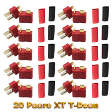 20 Paare XT Dean T-Stecker