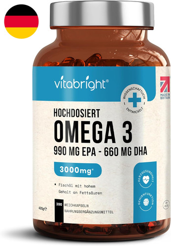 Omega kapseln hochdosiert - 3,