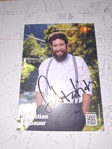 Autogrammkarte sebastian - ,
