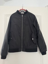 H&M Pilotenjacke Schwarz