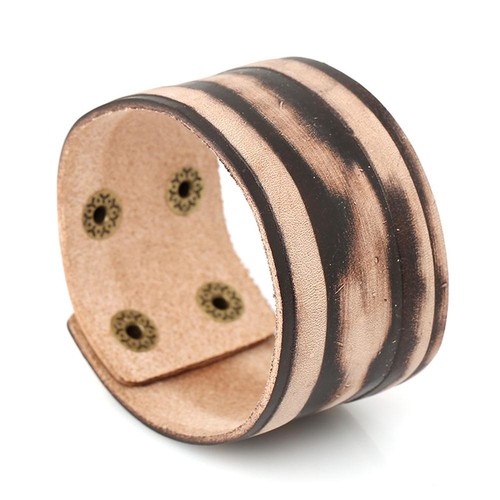Herrenarmband kunstleder biker - herrenarmband,