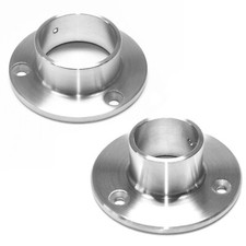 Flansch Wandflansch Bodenflansch Fitting V2A Rohr Halter Geländer Wandhalter V2A