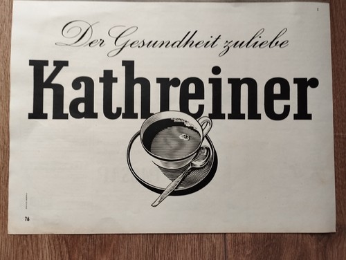 Original reklame werbung - reklame,