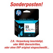 Original HP 22 Patrone für PSC 1402 1410 1415 1417 Deskjet F300 D1400 D1500 2300