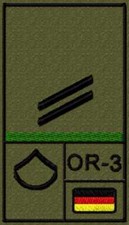 Bundeswehr Rangabzeichen mit