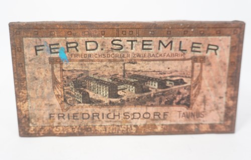 Antike jugendstil blechdose - antike,
