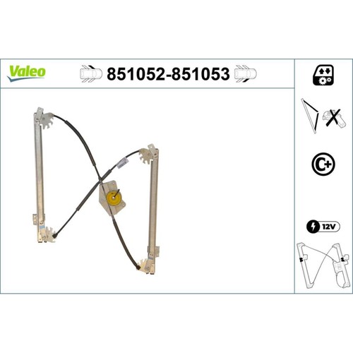 Fensterheber valeo 851052 für - fensterheber,
