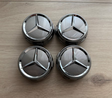 4x MERCEDES BENZ Nabendeckel