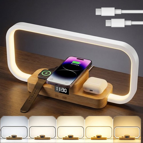 Nachttischlampe mit