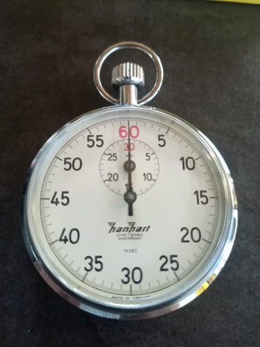 Hanhart stoppuhr ovp - stoppuhr,