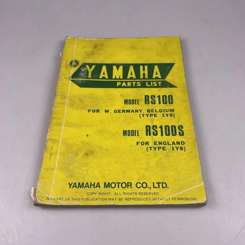 Yamaha rs100 rs100ds type - yamaha,