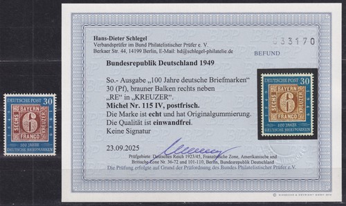 100 jahre briefmarken - 100, 115