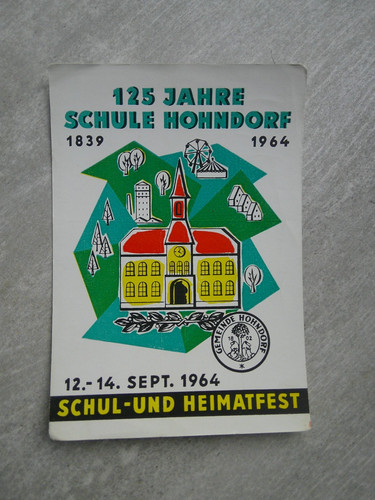 Hohndorf 125 jahre schule - hohndorf,