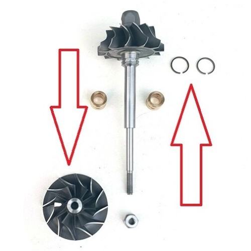 Turbolader läuferwelle bus - turbolader_läuferwelle_vw,