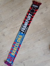 Eintracht Frankfurt FC Barcelona Europa League Spieltags-Jacquard -Fanschal