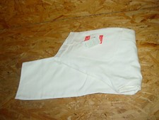 Maurerhose/Malerhose Arbeitshose v.SANFOR Gr.24(W34/L28) weiß NEU!              