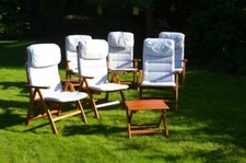 Verkaufe Echtholz Gartenmöbel Marke HERLAG sehr massiv + schwer