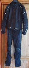 MODEKA Herren Jacke und Hose Textil „SPORT“ AFT Air, Sympatex®, Schwarz, Gr. XL