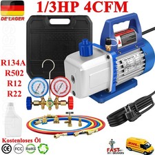 Vakuumpumpe 4CFM 1/3HP