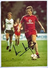 Sören Lerby FC Bayern München handsignierte Autogrammkarte 80ziger ULTRA SELTEN