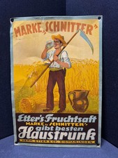 Altes Blechschild -