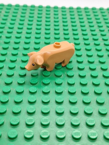 Lego tier schwein nougat - tier,