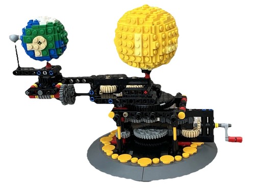 Lego moc orrery sonne - sonne, erde