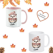 Tasse mit Namen Igel