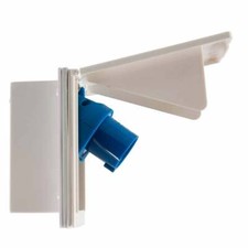 T3 T4  Aussensteckdose 220V VEE Camping Westfalia Campervan Weiß