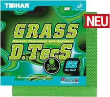 Tibhar Grass D.TecS GS / Grün / Tischtennisbelag / Lange Noppen /zum Sonderpreis