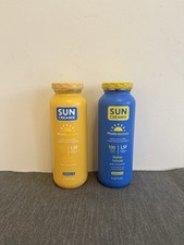 True Fruits Sun Creamie gelb und blau Flaschen Set 250ml Sonnencreme Sonnenmilch