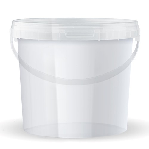 Posh eimer mit deckel - deckel, 5l