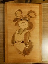 Holzfuniertes Bild von