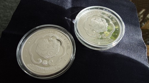 1oz silbermünze lunar - 2x,