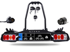 Klappbar Fahrradträger für AHK drei Fahrräder DGH System STORM 3 45 kg