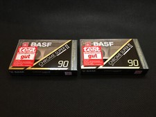 2 x Cassetten BASF CHROME SUPER II 90 unbespielt OVP/ unrecorded audio tapes