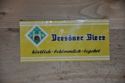Altes reklameschild ddr veb - altes,