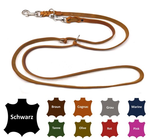 Hundeleine fettleder kleine - hundeleine,