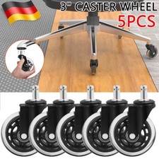 5X Bürostuhlrollen Schwere