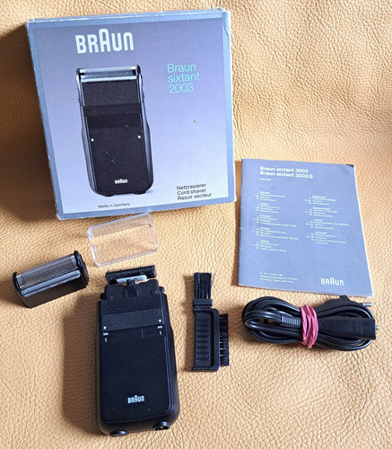 Braun sixtant 2003 rasierer - sixtant,