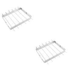  2 Pack Grill Rostfrei Edelstahl Grillen Zubehör Dönergrill Grillwerkzeuge