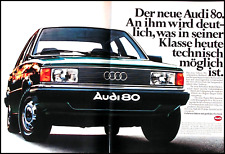 Audi 80  B2,  originale Werbung aus 1978