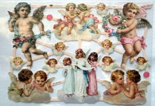 Glanzbilder Oblaten ~  ef 7387