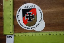Alter Aufkleber Militär