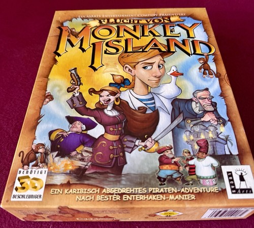 Flucht von monkey island - monkey,